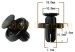 03-155  Subaru, Toyota, lökhárító, dobbetét patent. Gyári cikkszám: Subaru  909140065,  Toyota SU003-02989.