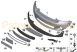 09-042  BMW X6, Mini Countryman R60 hátsó lökhárító burkolat rögzítő fém patent. Gyári cikkszám 07 14 7 054 461,  7147054461